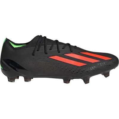 Afbeelding van Adidas X Speedportal.1 FG GW8429 Voetbalschoenen Heren Core Black Solar Red Green EU 44 Zwart
