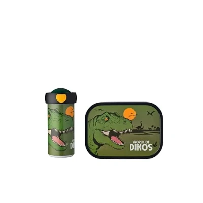 Afbeelding van Mepal Campus lunchset Dino (lunchbox+drinkbeker)