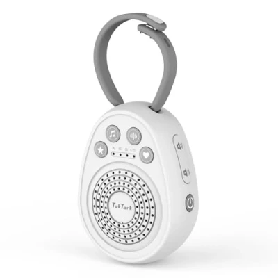 Afbeelding van TakTark Baby White Noise draagbaar met accu voor kinderen en volwassenen, Machine timerfunctie geluidstherapie, 20 rustgevende geluiden, slaaphulp
