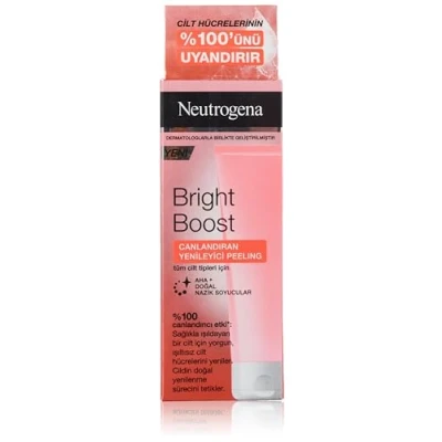 Afbeelding van Neutrogena Bright Boost Peeling crème, gezichtsbereiding, 75 ml