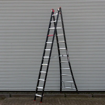 Afbeelding van Altrex 2 delige reformladder Nevada 2x12 sporten
