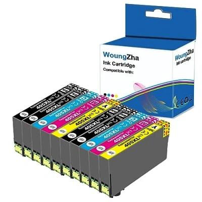 Afbeelding van Woungzha 405XL inktcartridge voor Epson 405 405XL, compatibel met Workforce Pro WF 3820DWF 3825DWF 4820DWF 4825DWF 4830DTWF 7830DTWF 7835DTWF 7840DTWF