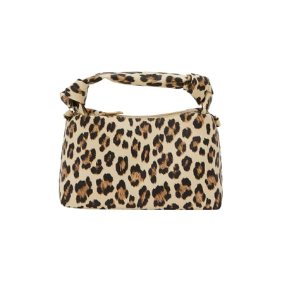 Afbeelding van faina Handtas, Dames, Maat: One Size, Light brown leo