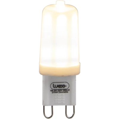 Afbeelding van LUEDD G9 dimbare LED lamp 3W 280 lm 2700K