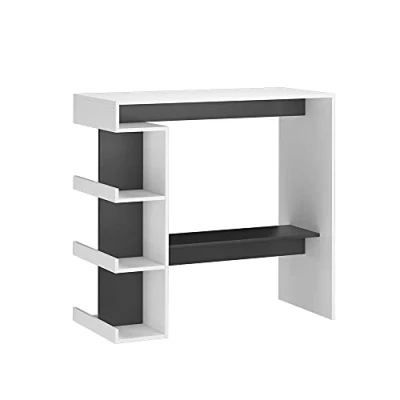 Afbeelding van Vicco Bartafel &quot;Dana&quot;, Wit/Antraciet, 108 x 50 cm