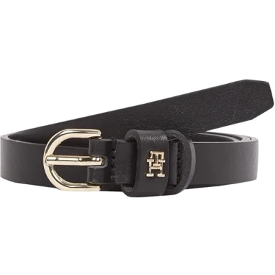 Afbeelding van Tommy Hilfiger Dames ESSENTIAL EFFORTLESS 1.5 AW0AW17246 Verstelbare riem, Zwart (zwart), 95, 95