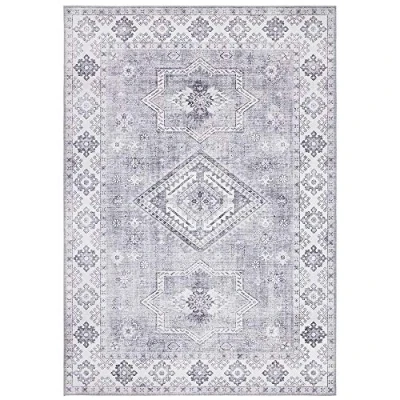 Afbeelding van Vintage Tapijt/Vloerkleed Gratia Grijs 80x200 Cm