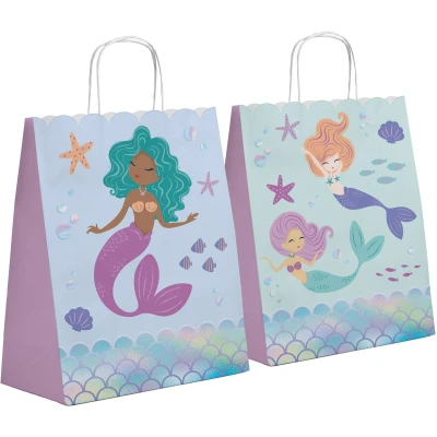 Afbeelding van Mermaid Magic Uitdeelzakjes 20x27cm 6 stuks