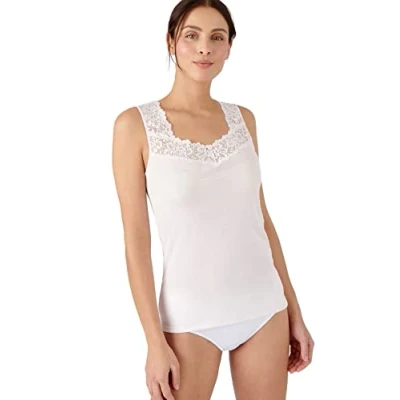 Afbeelding van Damart Zachte tanktop Thermolactyl, Roze, M