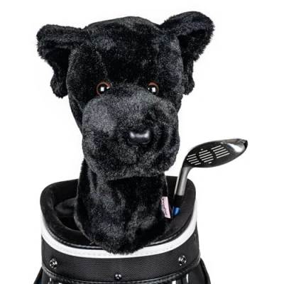 Afbeelding van Daphne&#039;s Novely racketkap, zwarte labrador