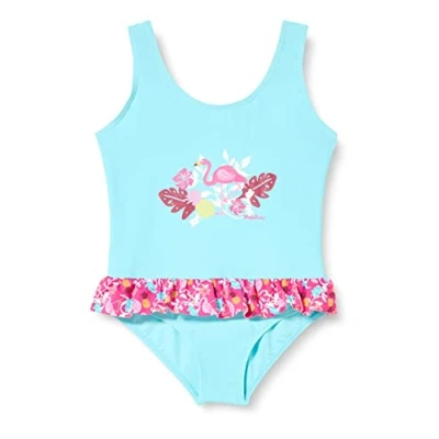 Afbeelding van Playshoes Badpak Flamingo&#039;s Kleding maten in cm UV (shirts, badkpakjes etc): 134/140