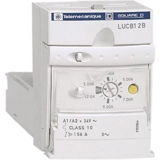 Afbeelding van Schneider geavanceerde controle eenheid 3f kl 10 0 35 1 4a 24vdc opklikbaar op vermogensbasis 12 en 32a lucb1xbl