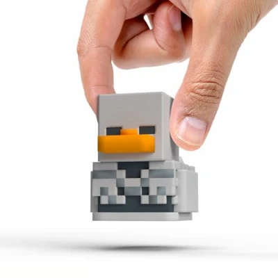 Afbeelding van Numskull Mini TUBBZ Badeend Minecraft Skelet (Badeen Editie) 5cm