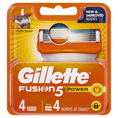 Afbeelding van Gillette Fusion5 Power Scheermesjes 4 mesjes