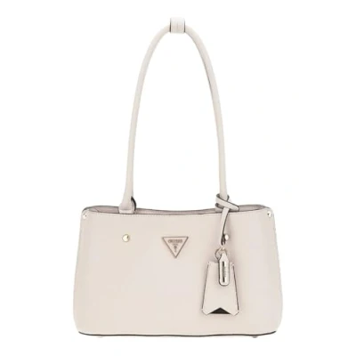 Afbeelding van GUESS Schoudertas Meridian Girlfriend Satchel Ivory Roze
