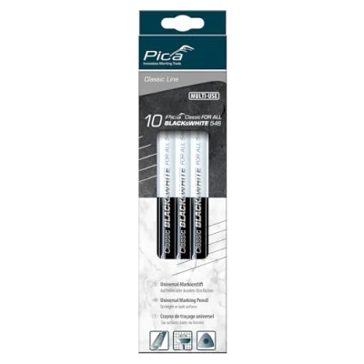 Afbeelding van Pica 546/24 Potlood Black &amp; White 10 stuks PI54624