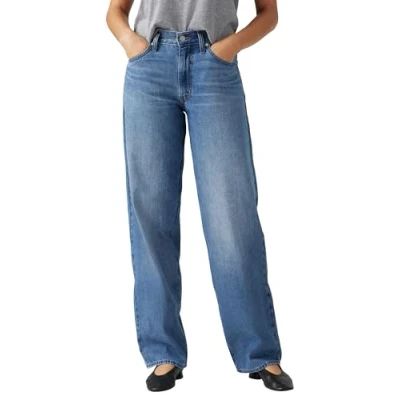 Afbeelding van Levi&#039;s dames Jeans Baggy Dad, Heavy Check, 32W / 34L