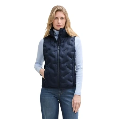 Afbeelding van TOM TAILOR Damesvest, 10668 Sky Captain Blue, 3XL