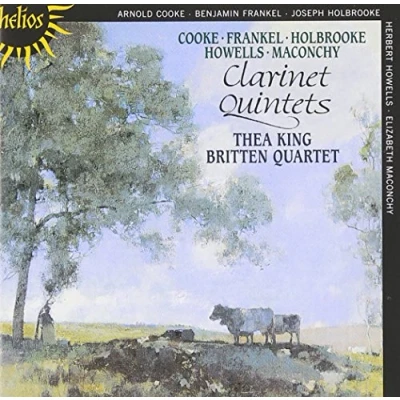 Afbeelding van Thea King, Britten String Quartet Britten: English Clarinet Quintets (CD)