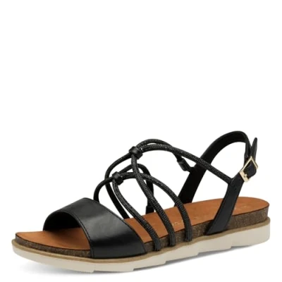 Afbeelding van MARCO TOZZI 2 28427 44 damessandalen, zwart, 36 EU