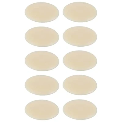 Afbeelding van cyclingcolors 10 x afdekkappen voor Torx schroeven, schroefdoppen, kunststof, crème, ivoor T20, 12 mm