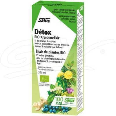 Afbeelding van Salus Floradix Detox Bio Kruidenelixer (250ml)