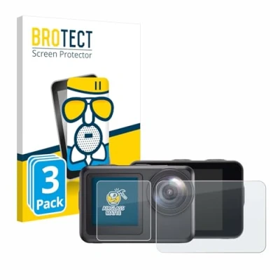 Afbeelding van BROTECT Screenprotector voor Akaso Brave 7 LE Folie Beschermfolie Beschermglas matte (3 Stuks)