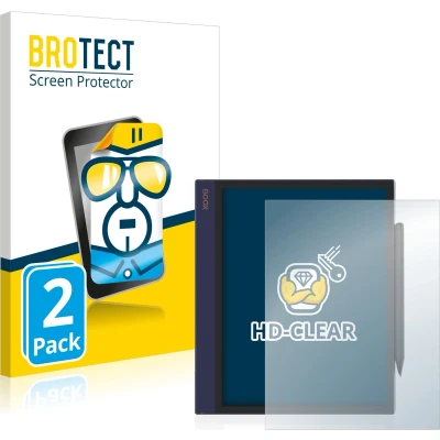 Afbeelding van BROTECT (2 Stuks) Schermbeschermer voor Onyx Boox Note Air Screen Protector Transparant
