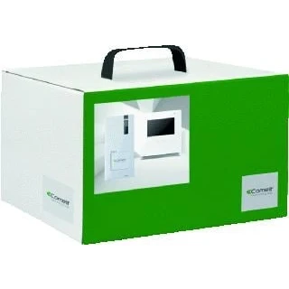 Afbeelding van Comelit deurstation set quadrakit met icona intercom bussysteem kleur video 8461i