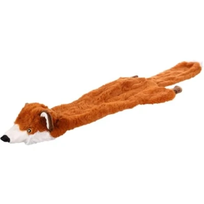 Afbeelding van Schattige XXL hondenknuffel: Vos of Wasbeer Bruin / 27 cm x 100