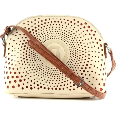 Afbeelding van Desigual Dames Bols_Legacy Deia Schoudertas wit (blanco), 9.5x18.5x23.5 cm (B x H T)