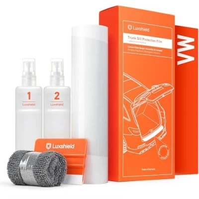 Afbeelding van Luxshield Bumperbescherming folie voor de VW ID. Buzz I 2022 2023: bumperbescherming, krasbescherming, lakbeschermingsfolie, transparant