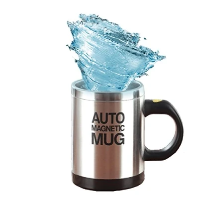 Afbeelding van Mengshen Roestvrijstalen Automatische Magnetische Mok 400ml