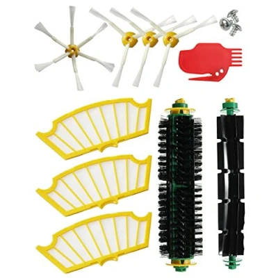 Afbeelding van MIRTUX Navulset compatibel met Roomba serie 500, 505, 521, 510, 530, 545, 550, 552, 555, 560, 562, 564, 570, 571, 575, 580, 581, 585, 595, 10 stuks 0 stuks, Stofzuiger