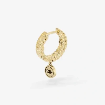 Afbeelding van Buddha to Oorbel Esther Verguld Single Piece goud