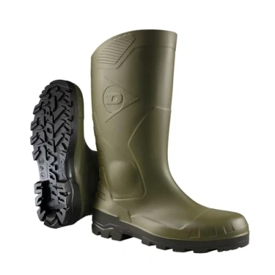 Afbeelding van Dunlop Beschermend Schoeisel Unisex Volwassenen&#039; Devon Veiligheidslaarzen, Groen 10.5 UK