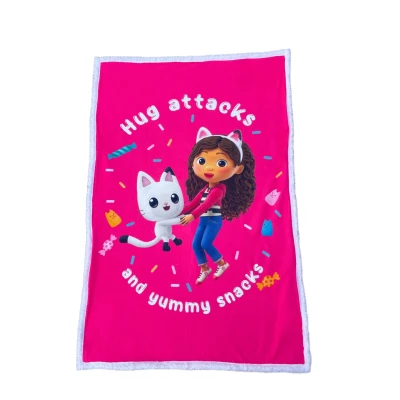 Afbeelding van Gabby&#039;s Dollhouse Fleecedeken Sherpa Hug Attacks 3760167658496