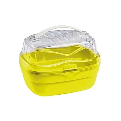 Afbeelding van Ferplast 73000099W4 Hamster en andere kleine knaagdiertransportbox ALADINO SMALL 20 x 16 h 13,5 cm Groen, S