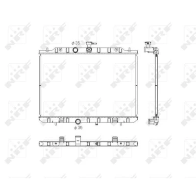 Afbeelding van NRF Radiateur 53762