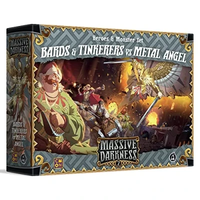 Afbeelding van Massive Darkness 2: Heroes &amp; Monster Set Bards Tinkerers vs Metal Angel