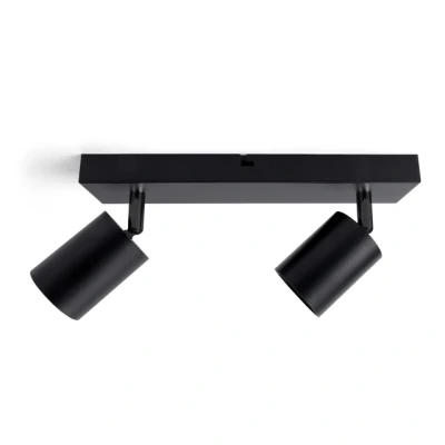 Afbeelding van Integral Plafondspot Siena Mat Zwart voor 2x GU10 lamp (niet meegeleverd)