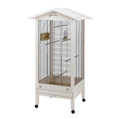 Afbeelding van Ferplast Voliere Hemmy Vogelverblijven 84.5x65.5x165 cm Wit