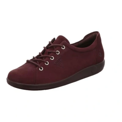 Afbeelding van ECCO SOFT 2.0 Dames Veterschoenen FIG Maat 42