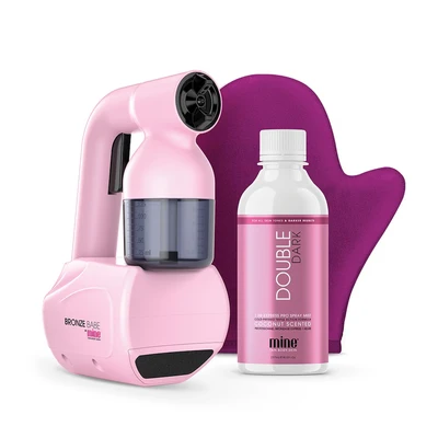 Afbeelding van Minetan Bronze Babe Personal Spray Tan Kit Pink