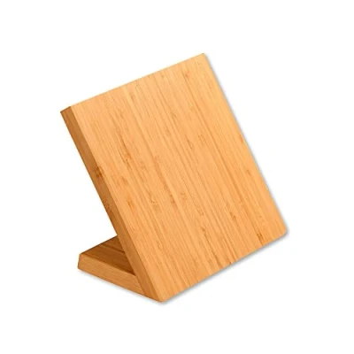 Afbeelding van Kesper Messenblok, Materiaal: Bamboe, Magnetisch, Afmetingen: 23 x 13 cm, Hoogte 20 Kleur: Bruin, 58028