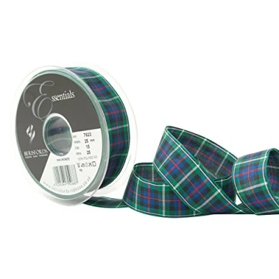 Afbeelding van Berisfords Polyester tartan, Mackenzie, 10,4 x 2,9 cm