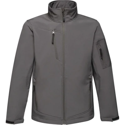 Afbeelding van Regatta Softshell Jacket Arcola RG674 Seal Grey (Solid)/Black