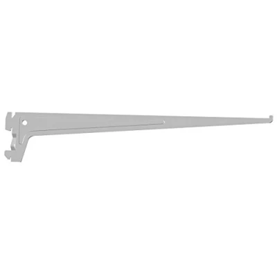 Afbeelding van Element System Pro drager veiligheidsdrager met 2 ophanghaken en uithangbeveiliging 500 mm, staal, wit, stuks.