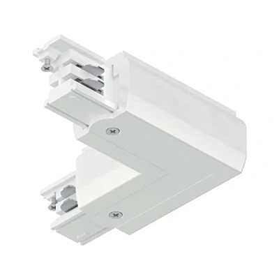 Afbeelding van Paulmann 91373 railsysteem ProRail3 connector L stuk binnen 101x101mm max. 3.680W wit railsystemen plafondrail metaal, kunststof