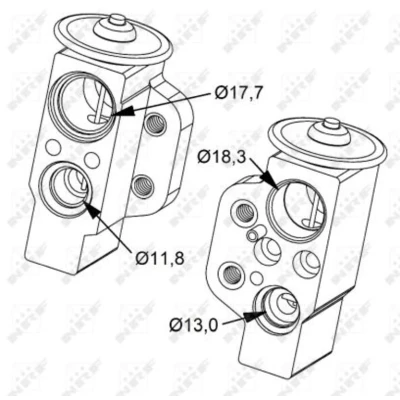 Afbeelding van NRF Airco expansieklep 38476